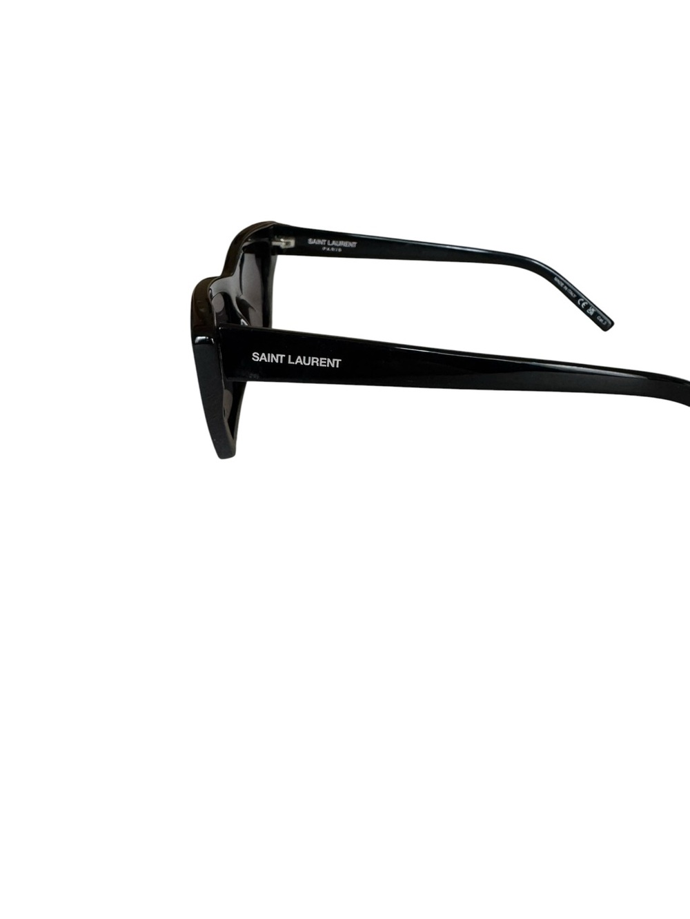 Saint Laurent Black Cat-Eye Sunglasses - Picture 3 of 5
